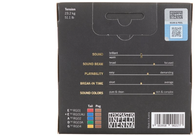 Rondo Gold viulun kielisarja 4/4