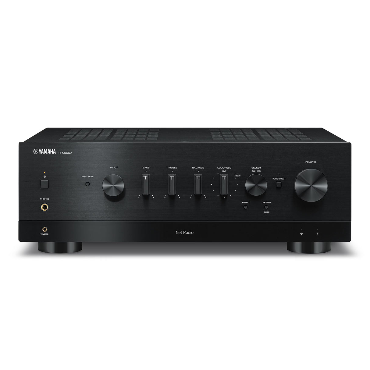 R-N800A Stereovahvistin, musta.