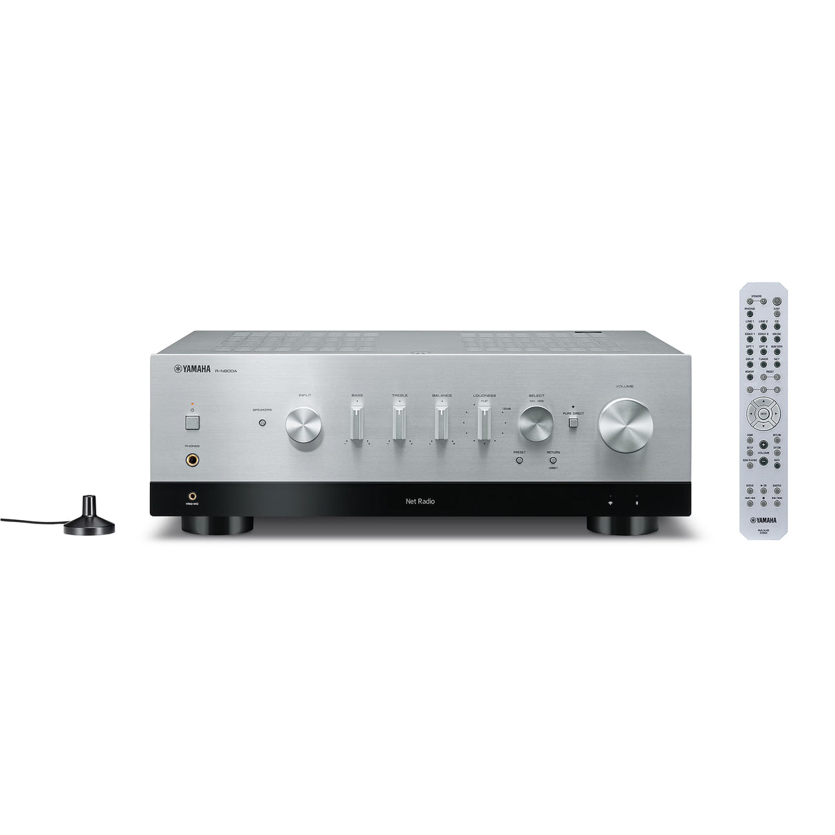 R-N800A Stereovahvistin, silver.
