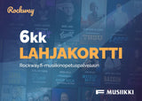 Rockway-lahjakortti, 6 kk