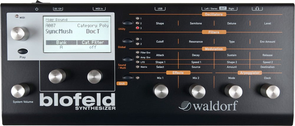 Waldorf Blofeld Desktop Black
