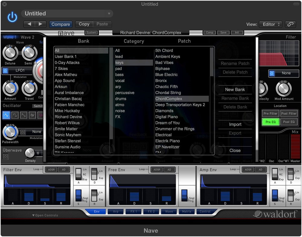 Waldorf Nave Software
