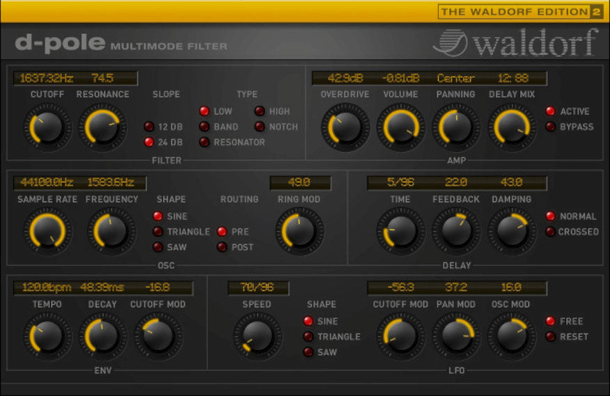 Waldorf Edition 2 Software