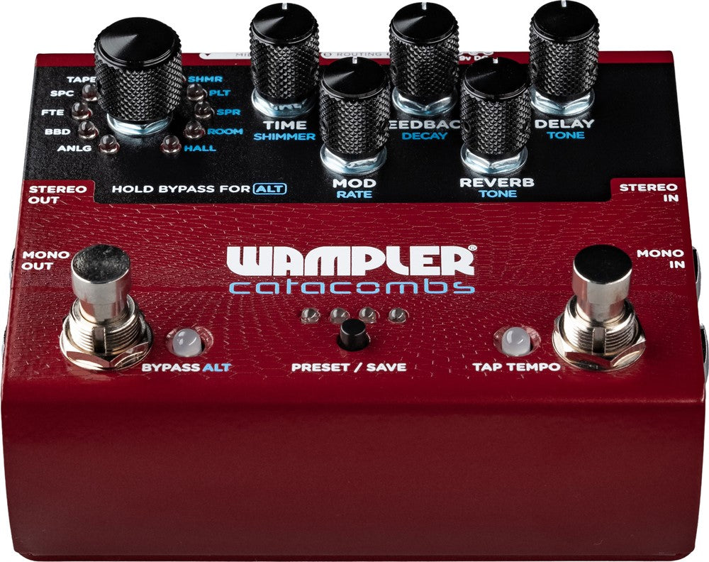 Wampler Catacombs Multi Reverb and Delay