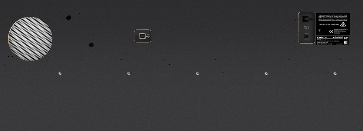 AP-470WE Digitaalipiano, valkoinen