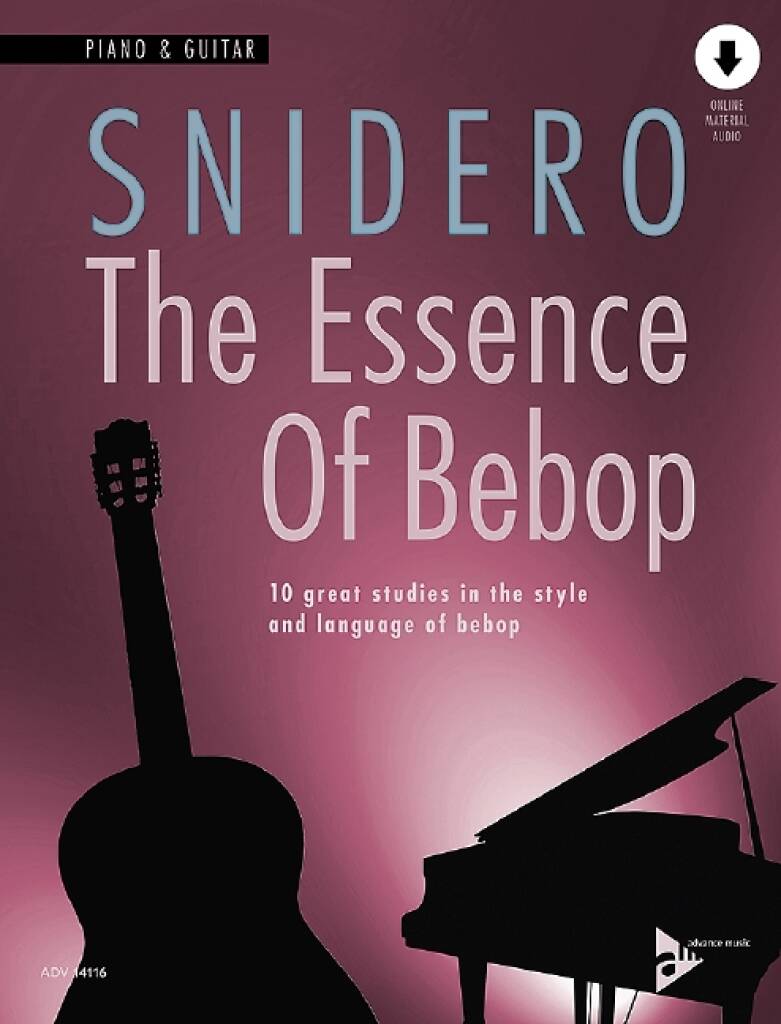 SNIDERO ESSENCE OF BEBOP PIANO AND GUITAR