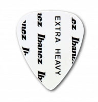 Ibanez Paul Gilbert Sand Grip -plektra, Musta, 50 kpl