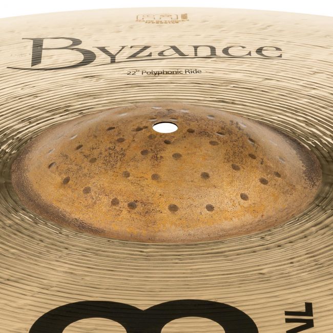 MEINL BYZANCE BRILLIANT 22"Polyphonic Ride