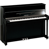 B2E TC3 PEC TransAcoustic piano, musta kiiltävä, kromi