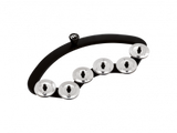 Meinl Headliner Series HTHH1BK Hi-Hat Tambourine - Steel Jingles