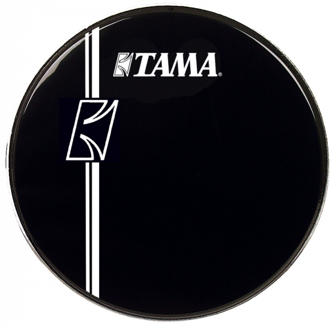 Tama BK24BMLI 24" Bassorummun etukalvo logolla