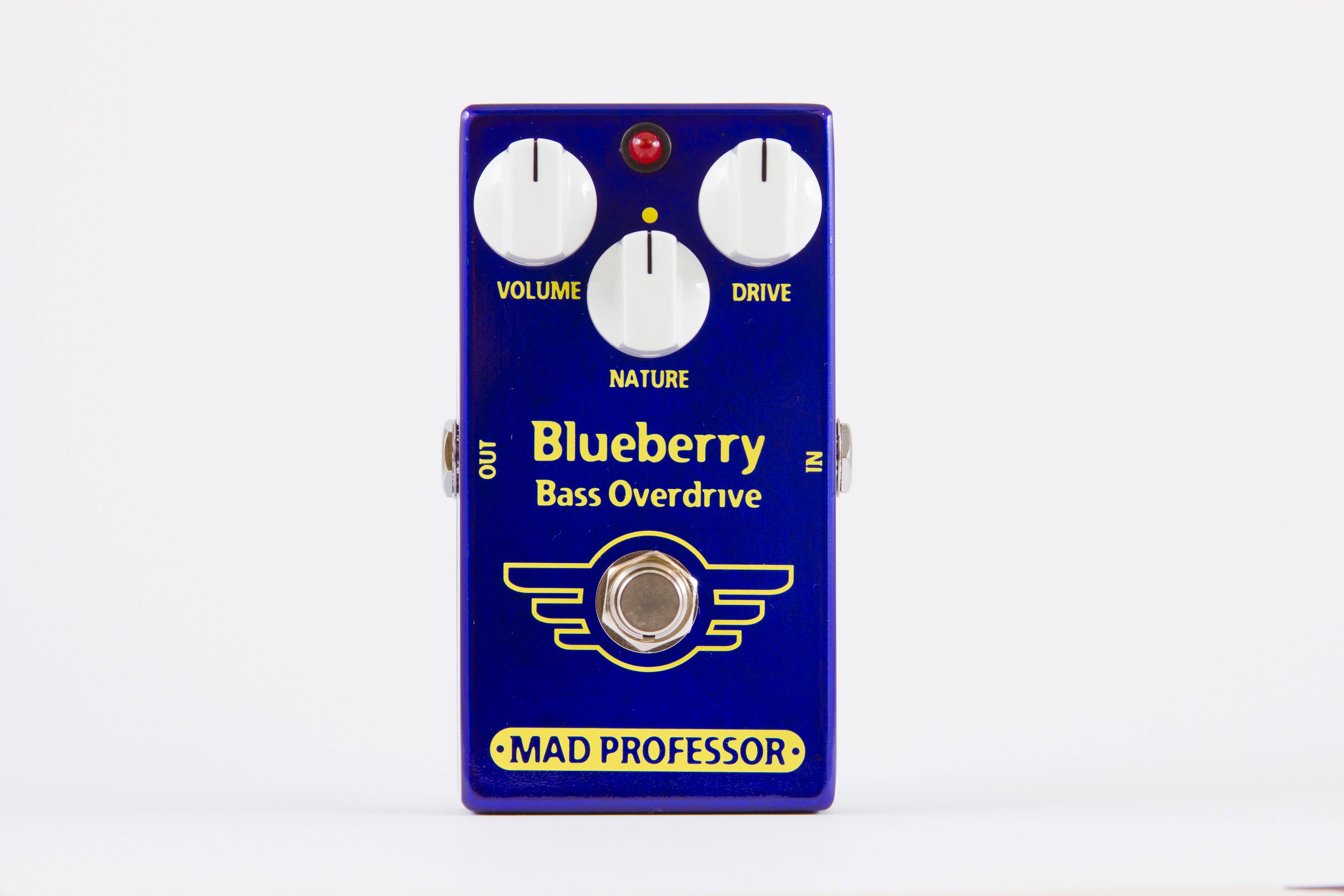 ベース MAD PROFESSOR Blueberry Bass Overdrive Mad Professor Blueberry Bass Overdrive - Tonebox.com