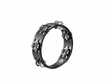 Meinl CTA2S-BK Compact Series Tambourine