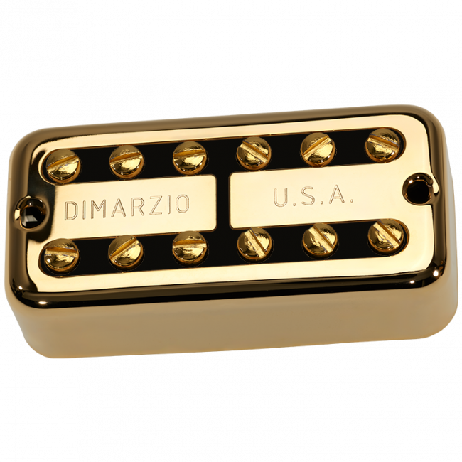 DiMarzio New'Tron Bridge, Gold/Black DP292F