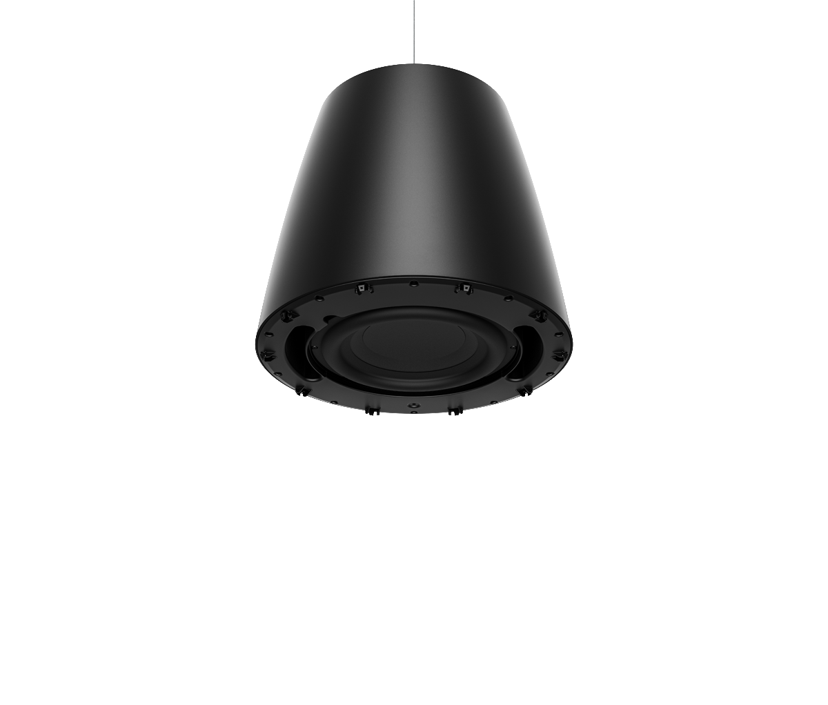 Designmax DM10P Subwoofer, musta.