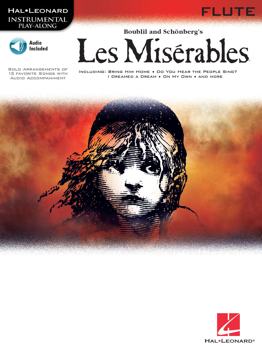 LES MISERABLES FLUTE+ONLINE AUDIO INSTRUMENTAL PLAY-ALONG