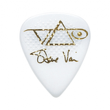 Ibanez Steve Vai Signature Rubber Grip White -plektrat, 50 kpl
