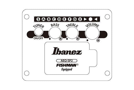 Ibanez AE3007FMH-TBH 7-kielinen akustinen k