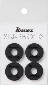 Ibanez ISB4-BK Strap Block, 4 kpl