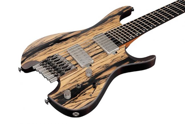 Ibanez QX527PE-NTF 7-kielinen kitara pussi