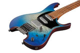 Ibanez QX54QM-BSM Quest Series Headless Electric Guitar