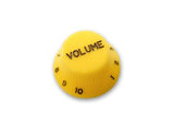 Ibanez Potentiometrin Nuppi Volume - Keltainen