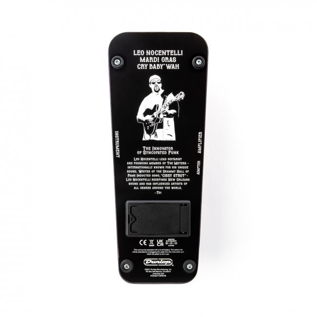 Dunlop Leo Nocentelli Cry Baby mardi Gras W