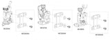 Tama MCS50AA Snare Strainer Mounting Plate
