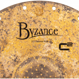 Meinl 21" Byzance Artist Series C Squared Ride - Chris Coleman