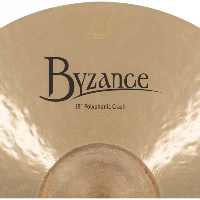 Meinl 19" Byzance Traditional Polyphonic Crash