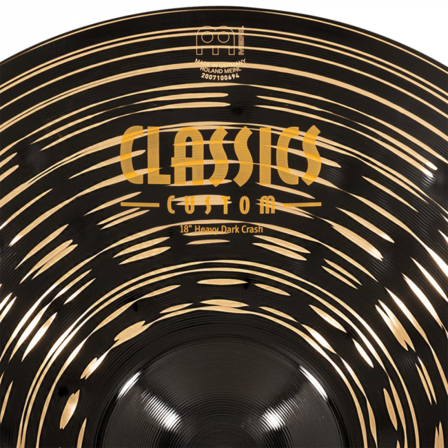 Meinl 18" Classics Custom Dark Heavy Crash