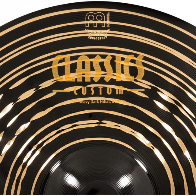 Meinl 14" Classics Custom Dark Heavy Hihat