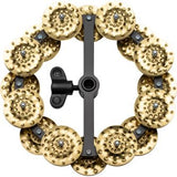 Meinl Headliner Series HTHH2B-BK Hi-Hat Tambourine - Double Row Brass