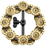 Meinl Headliner Series HTHH2B-BK Hi-Hat Tambourine - Double Row Brass