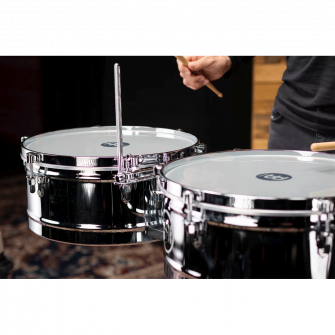 Meinl Marathon Series Timbales Set - Chrome