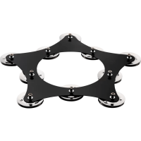 Meinl TMT2B-BK Tamburiini, Kiinnitettävä