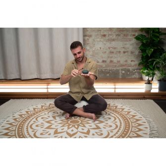 Meinl Sonic Energy Pocket Steel Tongue Drum, Dark Green