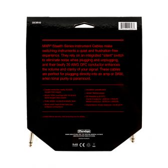 MXR Stealth Series 3m Instrument Cable