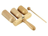 Nino Percussion NINO561 - Puinen Agogo (3 putkea)