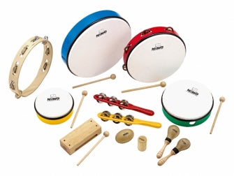 Nino Percussion NINOSET012 -rytmisetti (12 osaa)