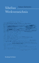 SIBELIUS WERKVERZEICHNIS FABIAN DAHLSTRÖM