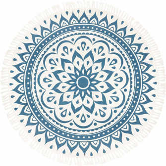 Meinl Sonic Energy Meditation Rug - Navy Blue