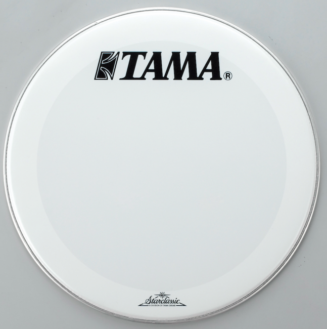 Tama 22" Smooth White Bassorummun Etukalvo