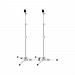 Tama HC52F Classic Flat Base -symbaalitelinesetti (2 kpl)