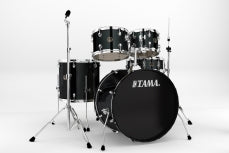 Tama Club Jam Mini Kit -rumpusetti telineillä ja tuolilla, Aqua Blue