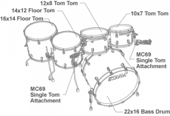 Tama Starclassic Walnut/Birch -SPF