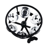 Meinl Headliner Series HTHH1BK Hi-Hat Tambourine - Steel Jingles