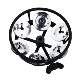 Meinl THH1BK Hi-Hat Tamburiini, Teräs