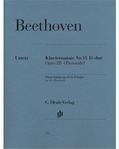  BEETHOVEN PIANO SONATA NO.15 D-MAJO PIANO HENLE OP. 28 PASTORAL 