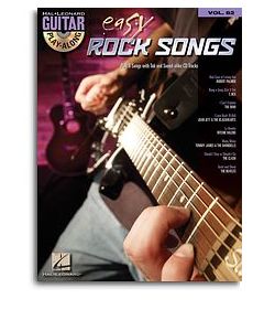  EASY ROCK SONGS GPA 82 GUITAR TAB+CD 